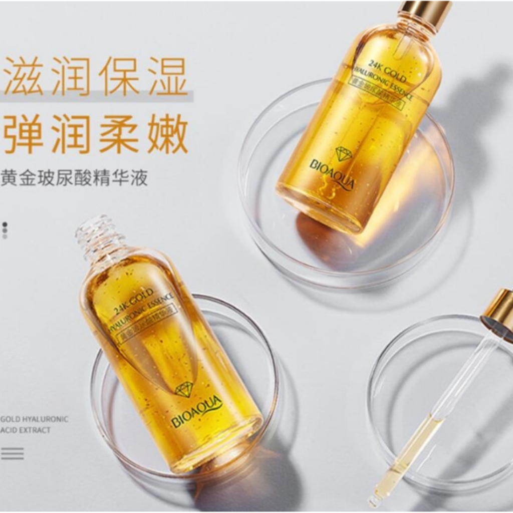Serum 24K Gold con Acido Hialuronico de Bioaqua 100ml